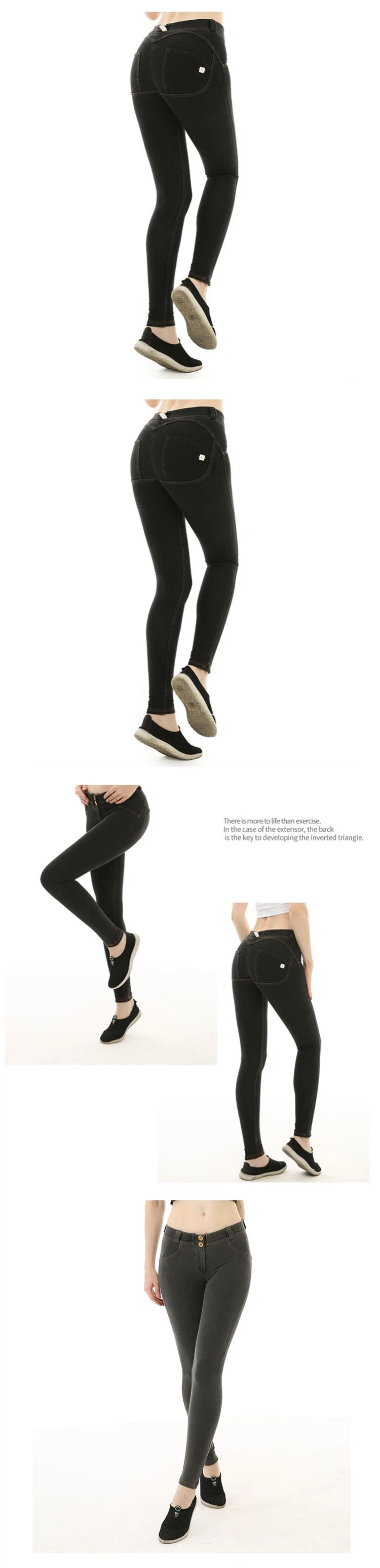 Fashion Seamless Slimming Custom Spandex Tummy Control Wholesale Sexy Girls Ladies Leggings Yoga Pants for Women