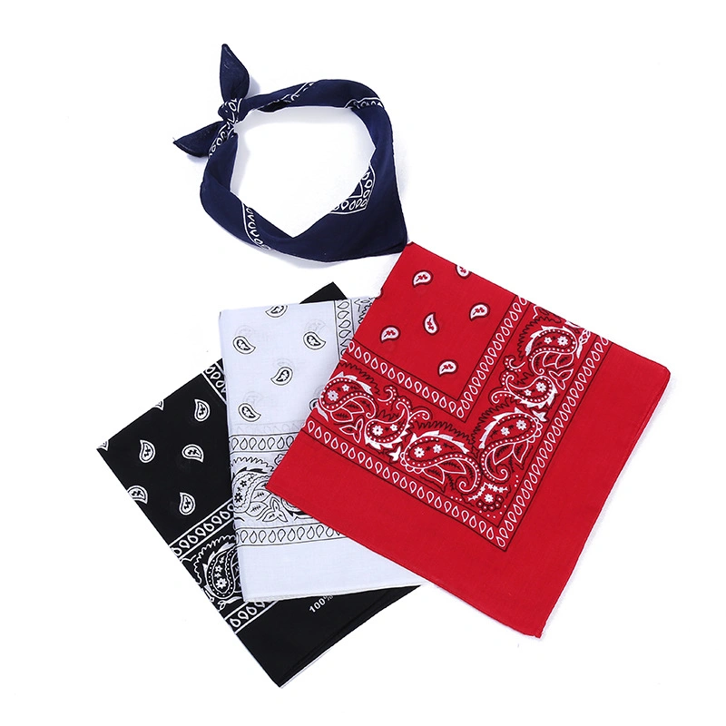 Square Bandana Wholesale Cheap Custom Made Printed Stylish Cotton Bandana Neck Scarf