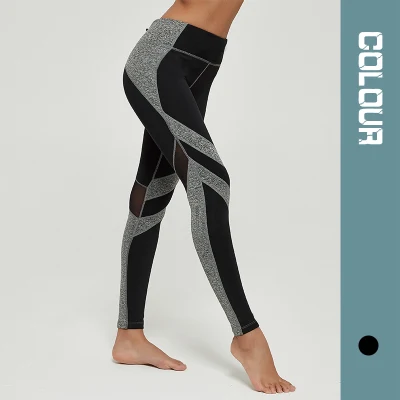 2022 neue Art Active Wear Mesh verbundene dünne enge bequeme Fitness-Yoga-Hose