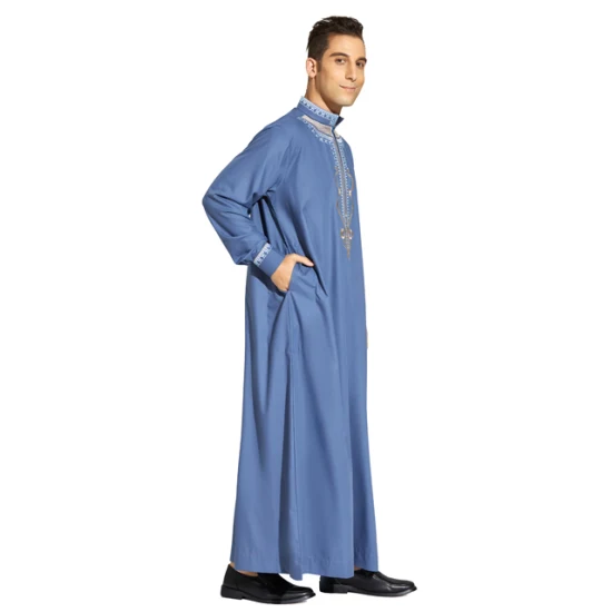 Günstiger Preis Großhandel muslimische islamische Kleidung Mode muslimische Abaya arabische Robe langes Kleid Hijab Jalabiya Dubai Thobe muslimische Kleidung